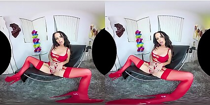 VRHUSH Huge titted Brandy Aniston ravages in VR!